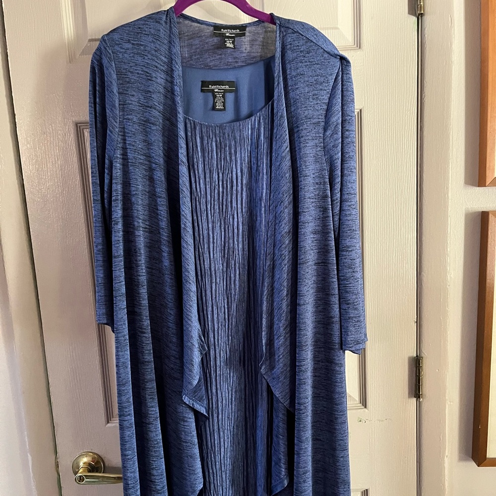 R&M Richards 2 piece jacket dress.